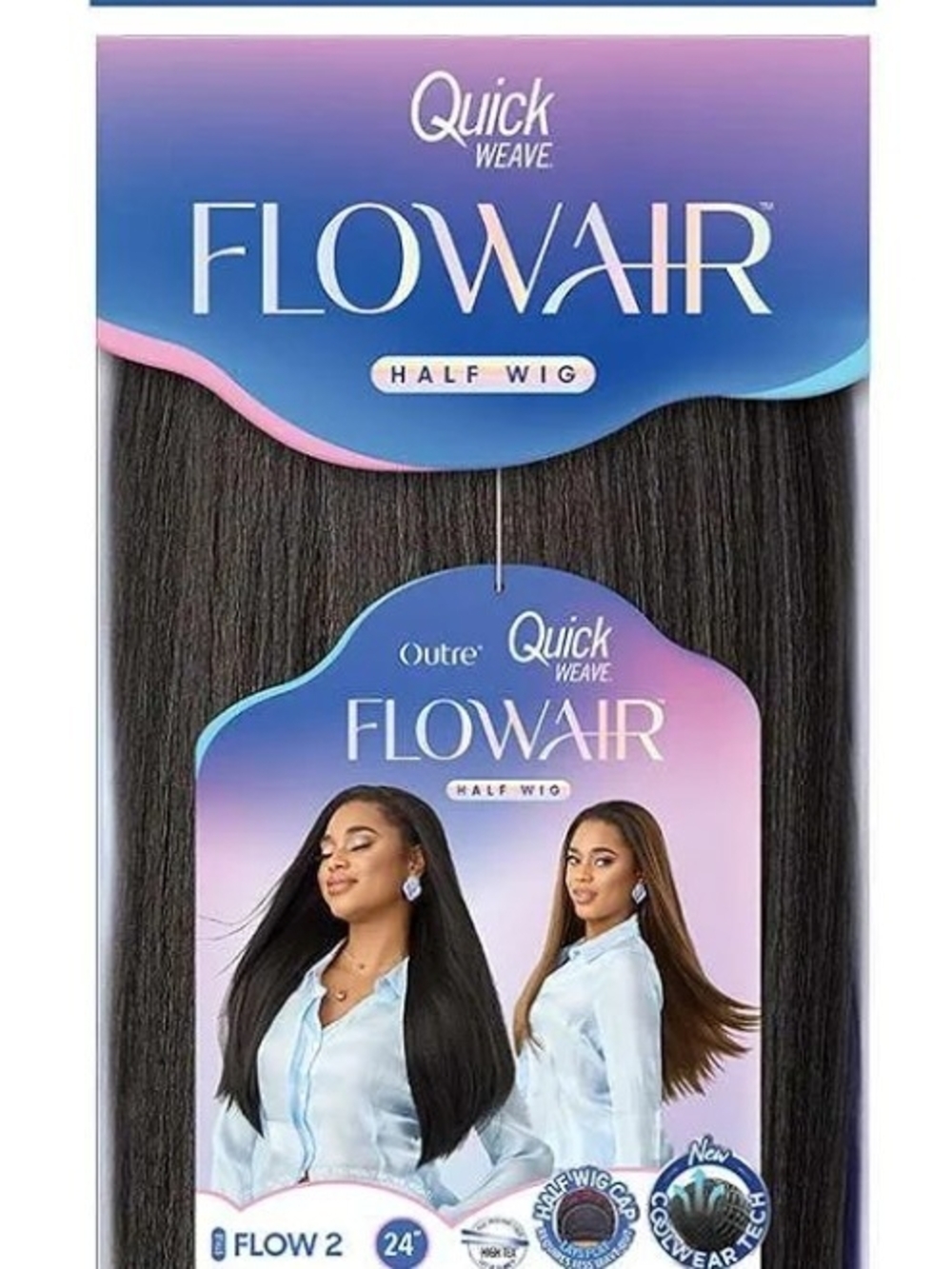 FlowAir Quick Weave Half Wig - Flow 2 (24")